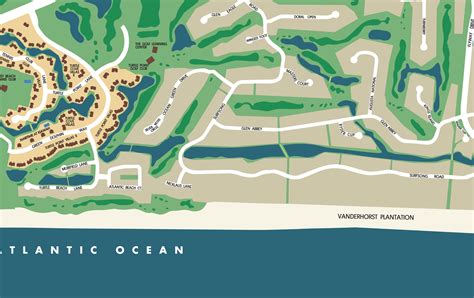Kiawah Island Bike Trail Map